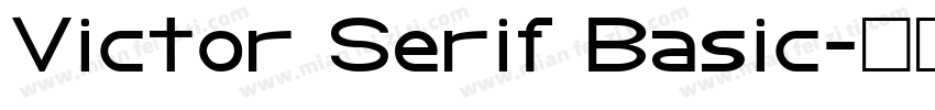 Victor Serif Basic字体转换